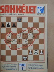 Adorján András - Sakkélet 1985-86. január-december [antikvár]