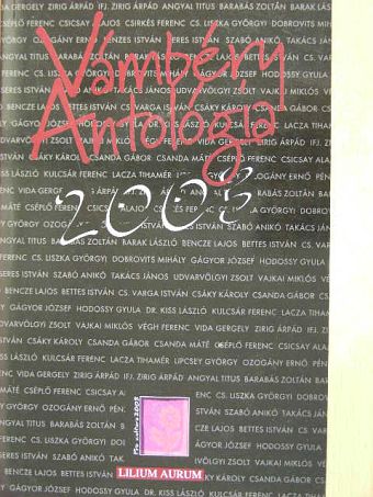 Barabás Zoltán - Vámbéry Antológia 2003 [antikvár]