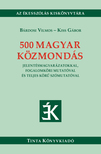 Bárdosi Vilmos-Kiss Gábor - 500 magyar közmondás