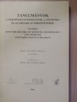 Alvári Csaba - Tanulmányok a természettudományok, a technika és az orvoslás történetéből 2005 [antikvár]