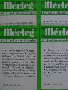 C. Geffré - Mérleg 1983/1-4. [antikvár]