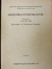 Bujdosó Györgyi - Genetika gyakorlatok [antikvár]