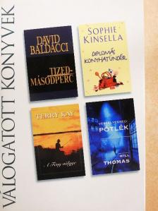 David Baldacci - Tizedmásodperc/Diplomás konyhatündér/Veszélyességi pótlék/A Fény völgye [antikvár]