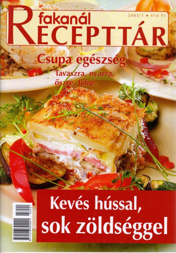 Rohrmann Katalin - Fakanál Recepttár 2003/1. [antikvár]