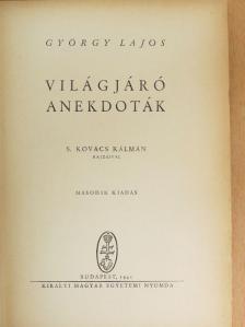 Világjáró anekdoták [antikvár]