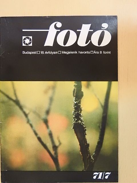 Dr. Lajos Sándor - Fotó 1971. július [antikvár]