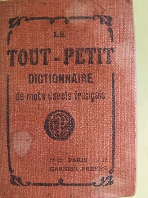 Le Tout-Petit Dictionnaire de mots usuels francais (minikönyv) [antikvár]