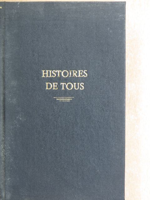 Bienstock - Histoires de tous et de personne [antikvár]