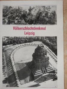 Hans Hartmann - Völkerschlachtdenkmal Leipzig [antikvár]