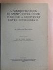 Dr. Albrich Konrád - A szembetegségek és szemtünetek összefüggése a szervezet egyéb betegségével [antikvár]