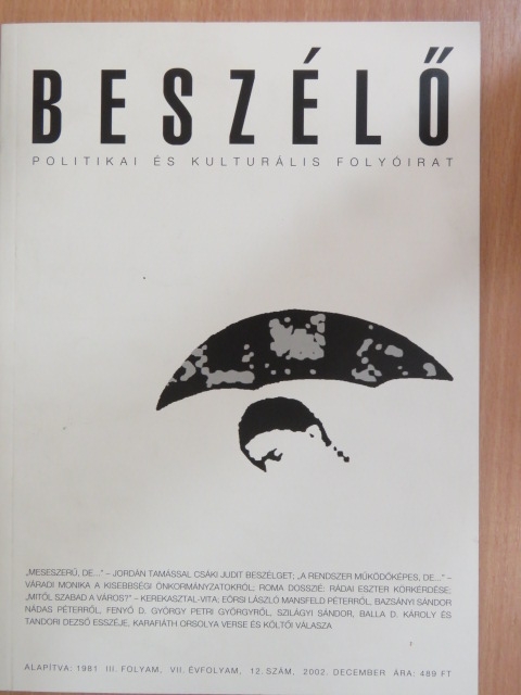Balla D. Károly - Beszélő 2002. december [antikvár]