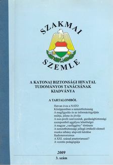Dr. Stefán Géza - Szakmai Szemle 2009/3. szám [antikvár]
