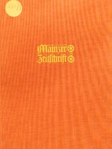 Dr. Arthur Schlegel - Mainzer Zeitschrift 56/57, 1961/62 [antikvár]