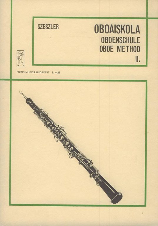 SZESZLER TIBOR - OBOAISKOLA II. HIDAS-SZERVÁNSZKY-SZÉKELY MŰVEINEK FELHASZNÁLÁSÁVAL