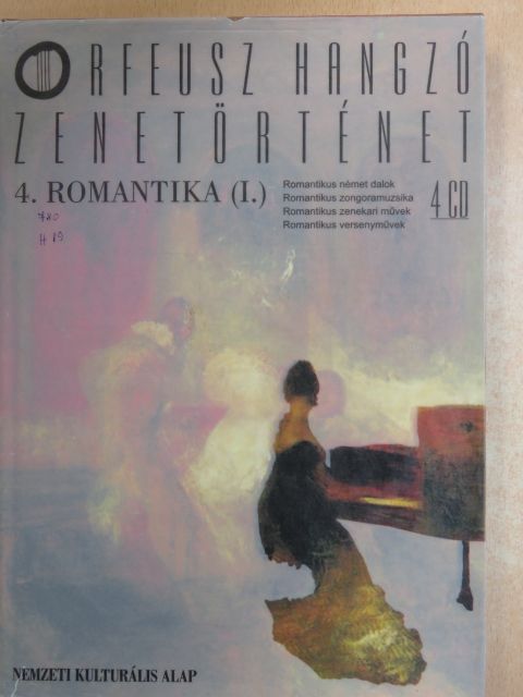 Halász Péter - Orfeusz Hangzó Zenetörténet 4. - 4 CD-vel [antikvár]