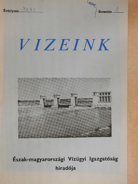 Vizeink 1988/1. [antikvár]