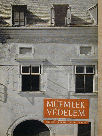 Gólya József - Műemlékvédelem 1964/2. [antikvár]