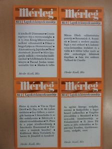 A. Feuillet - Mérleg 1981/1-4. [antikvár]