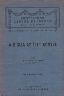 Stráner Vilmos - A Biblia az élet könyve [antikvár]