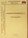 Gazdasági informatika 2. [antikvár]