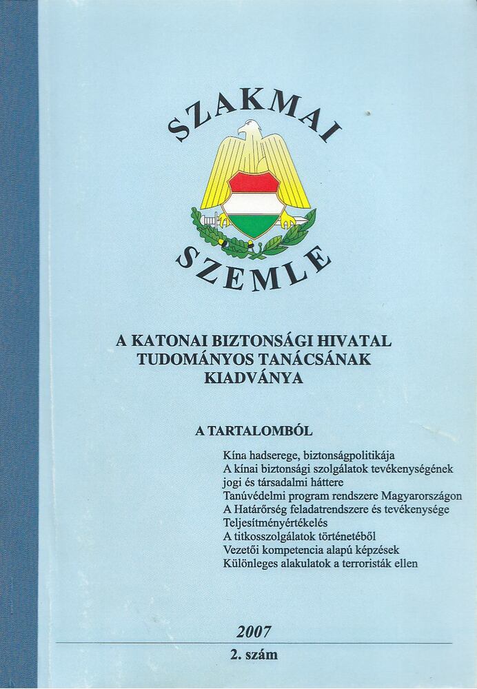Dr. Stefán Géza - Szakmai Szemle 2007/2. szám [antikvár]