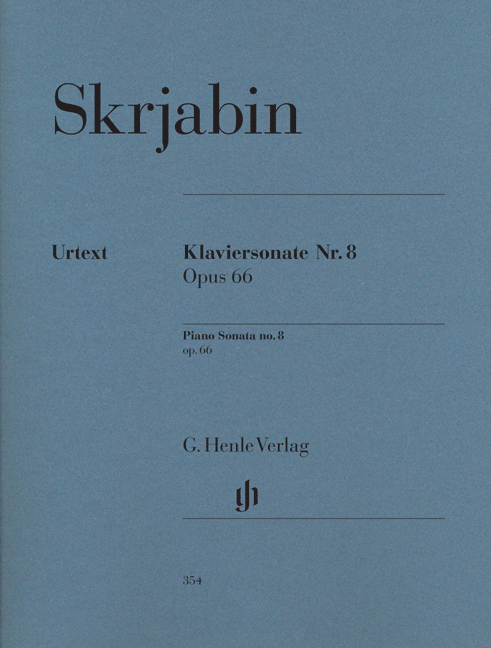 SKRJABIN - KLAVIERSONATE NR.8 OP.66 URTEXT (RUBCOVA/SCHNEIDT)