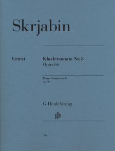 SKRJABIN - KLAVIERSONATE NR.8 OP.66 URTEXT (RUBCOVA/SCHNEIDT)
