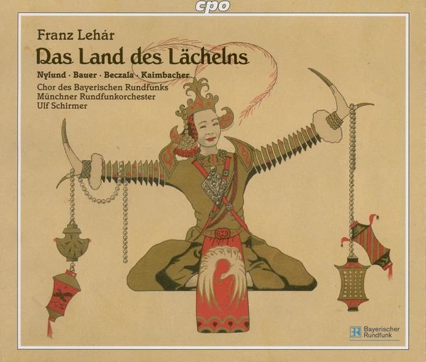 LEHÁR - DAS LAND DES LACHELNS 2CD SCHIRMER, NYLUND, BAUER, BECZALA, KAIMBACHER