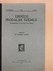 Dr. Gál Kelemen - Erdélyi Irodalmi Szemle 1927. január-március [antikvár]