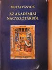 Bánki Judit - Mutatványok az Akadémiai nagyszótárból [antikvár]