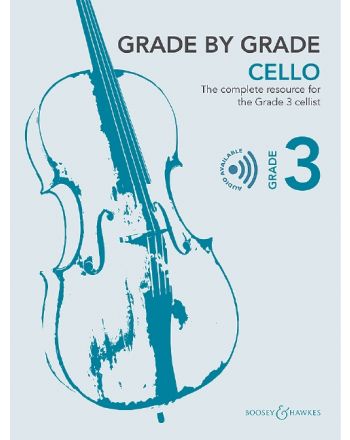 GRADE BY GRADE CELLO 3 AUDIO AVAILABLE