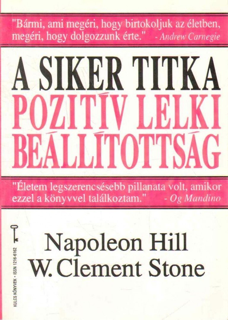 A siker titka: pozitív lelki beállítottság [antikvár]