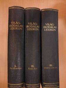 Dr. Antal Géza - Világirodalmi Lexikon I-III. [antikvár]