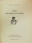 Hanna-Klose Greger - Insel der heiligen Stiere [antikvár]