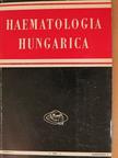 Dr. Hollán Zsuzsa - Haematologia Hungarica 1961/1-2. [antikvár]