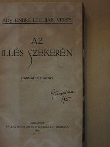 Ady Endre - Az Illés szekerén [antikvár]