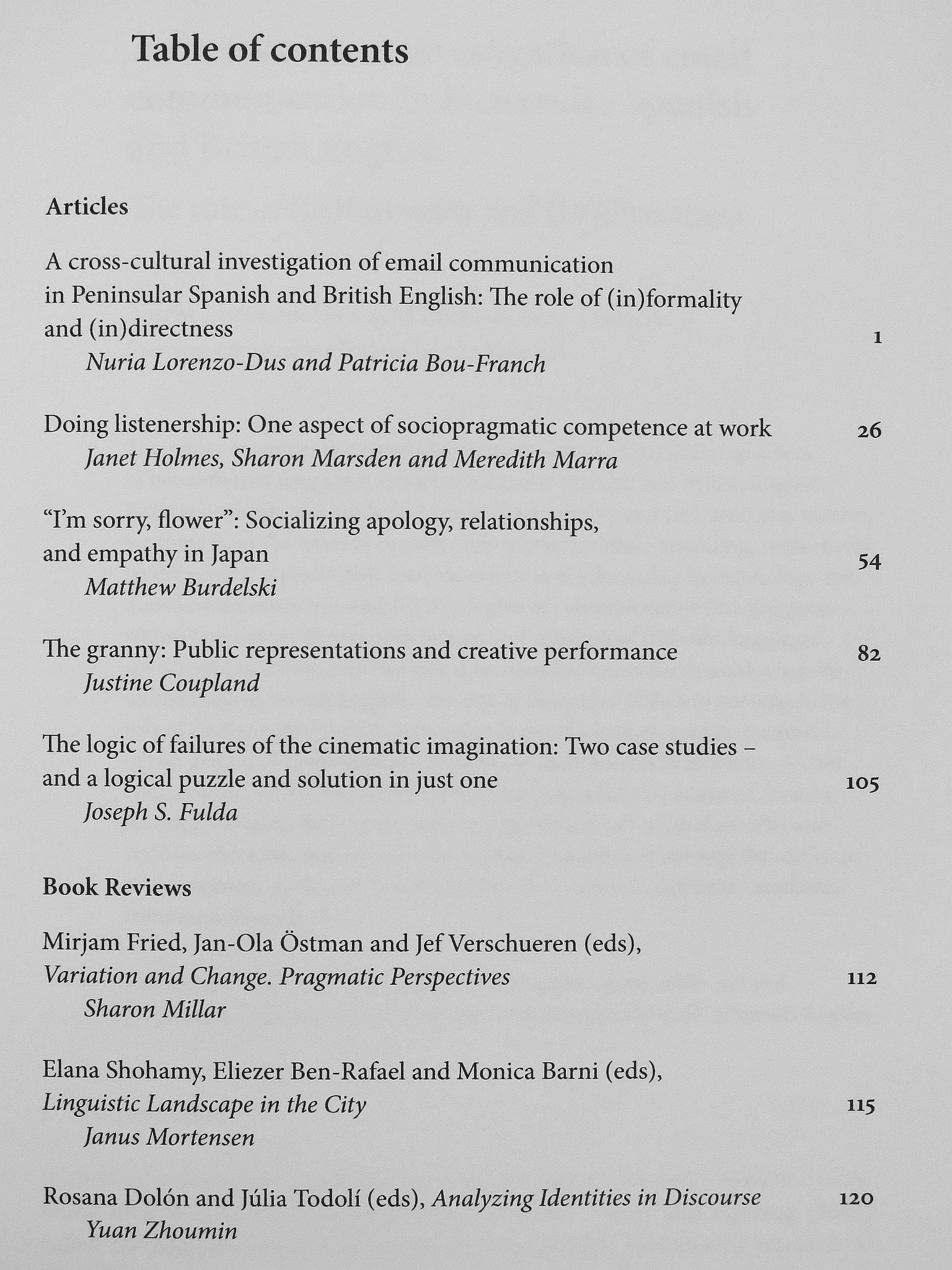 Janet Holmes - Pragmatics and Society 1/2013 [antikvár]