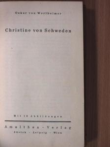 Oskar von Wertheimer - Christine von Schweden [antikvár]