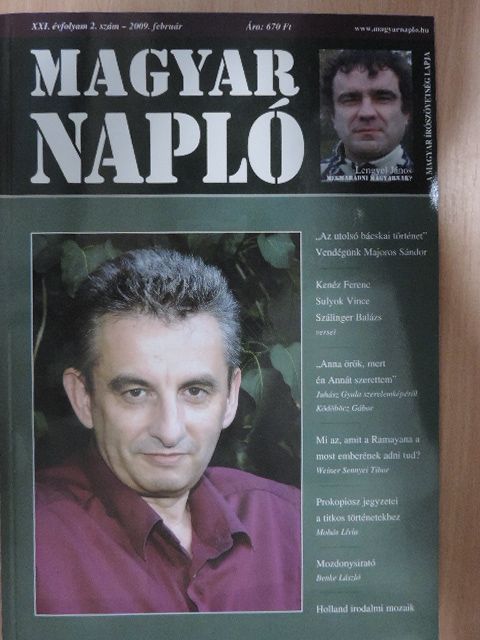 Benke László - Magyar Napló 2009. február [antikvár]