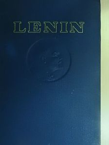 J. Stalin - Lenin ausgewählte Werke I. [antikvár]