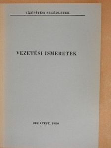 Dr. Poda Jenő - Vezetési ismeretek [antikvár]