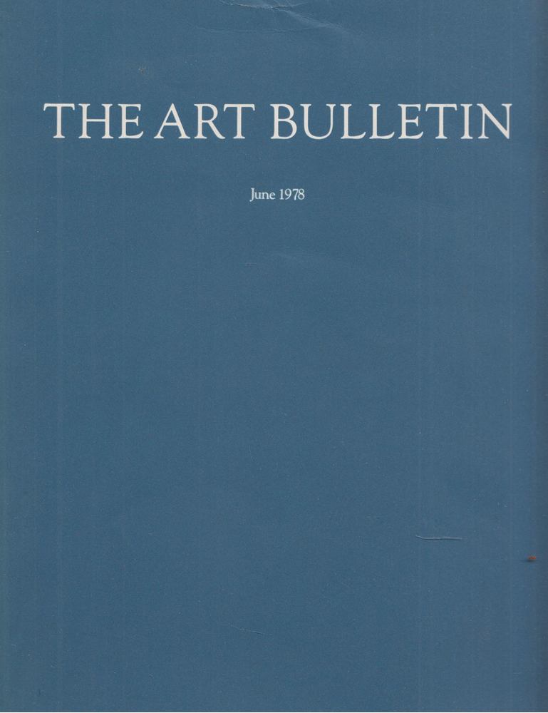 Kathleen Weil-Garris - The Art Bulletin June 1978 [antikvár]
