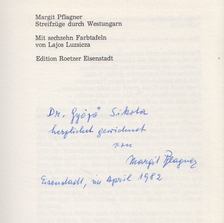 Margit Pflagner - Streifzüge durch Westungarn (dedikált) [antikvár]