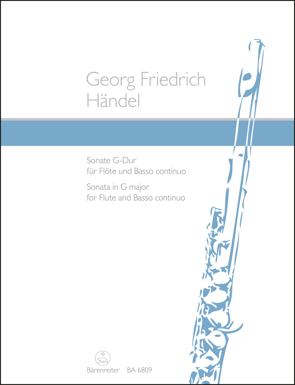 HAENDEL - SONATE G-DUR FÜR QUERFLÖTE UND BASSO CONTINUO