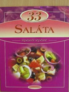 Gáspár Katalin - 33 saláta lépésről lépésre [antikvár]