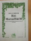 Angyal János - Havi Magyar Fórum 2003. december [antikvár]