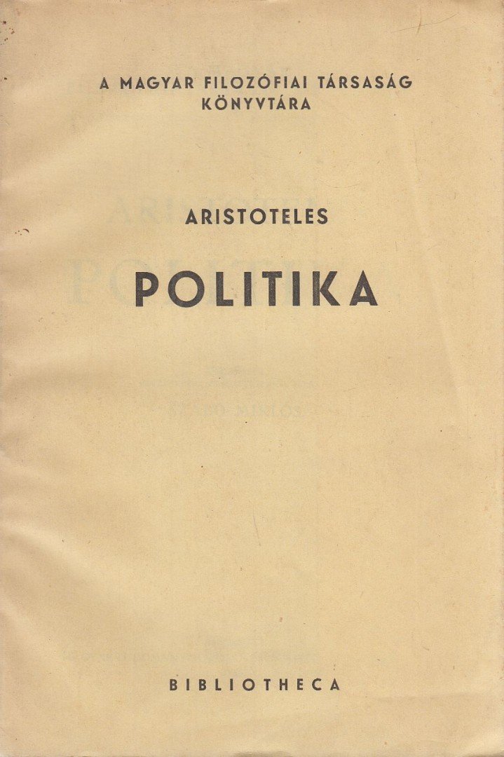 Aristóteles - Politika [antikvár]
