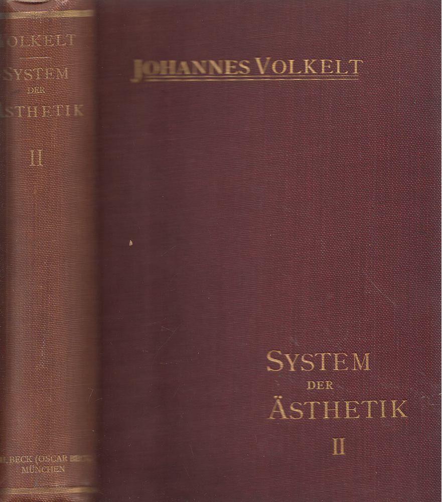 Volkelt, Johannes - System der Ästhetik II. [antikvár]