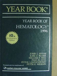 Year Book of Hematology 1996 [antikvár]