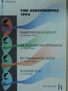 Hermann Moers - Vier Kurzhörspiele 1992 [antikvár]